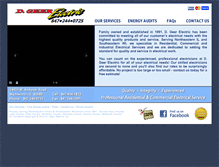 Tablet Screenshot of geerelectric.com